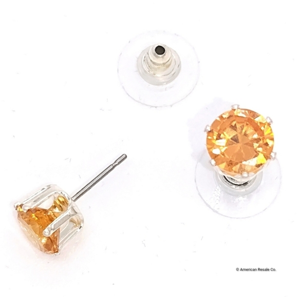 COPY - Authentic Swarovski® Elements Crystals Surgical Steel Stud Earrings 8MM … - Picture 3 of 9